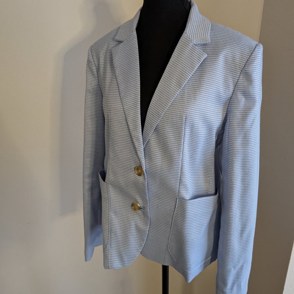 Steve Madden Gingham Blazer